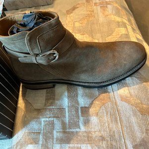 Brand New Jo Ghost beige side buckle bootie - size 9 - brand new